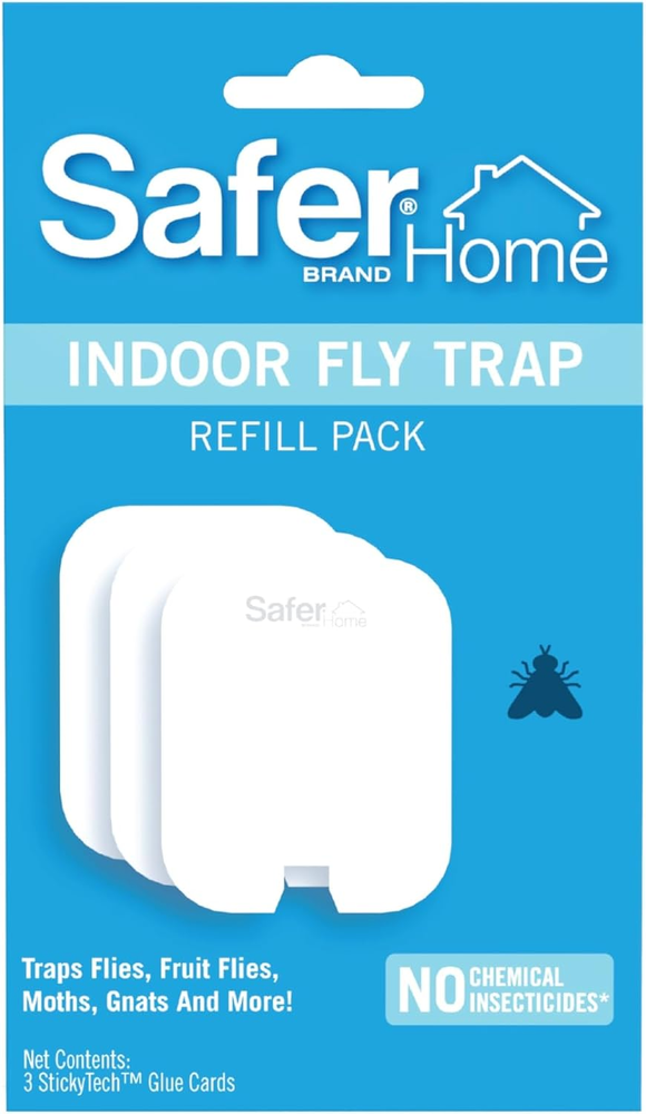 Home SH503 Indoor Plug-In Fly Trap Refill Pack of Glue Cards for SH502 Indoor Fl