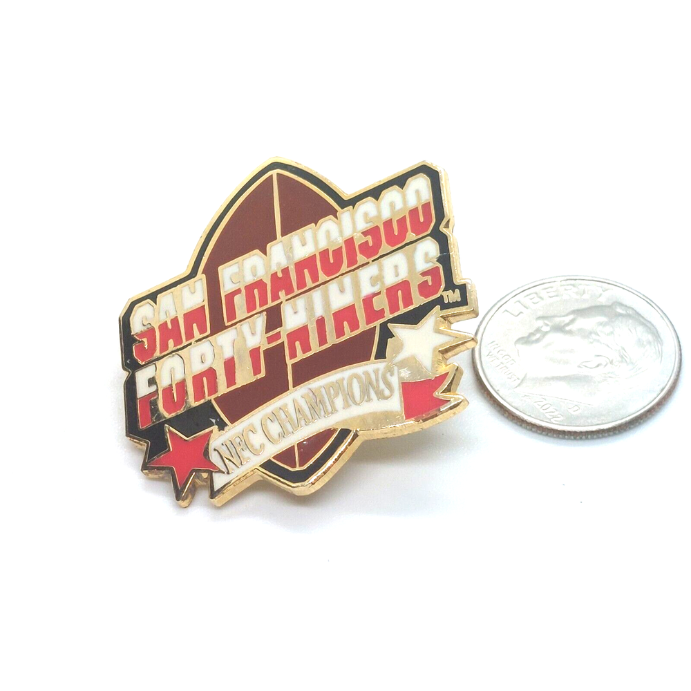 San Francisco Forty-Niners NFC Champions 1994 Pin Lapel Enamel Collectible