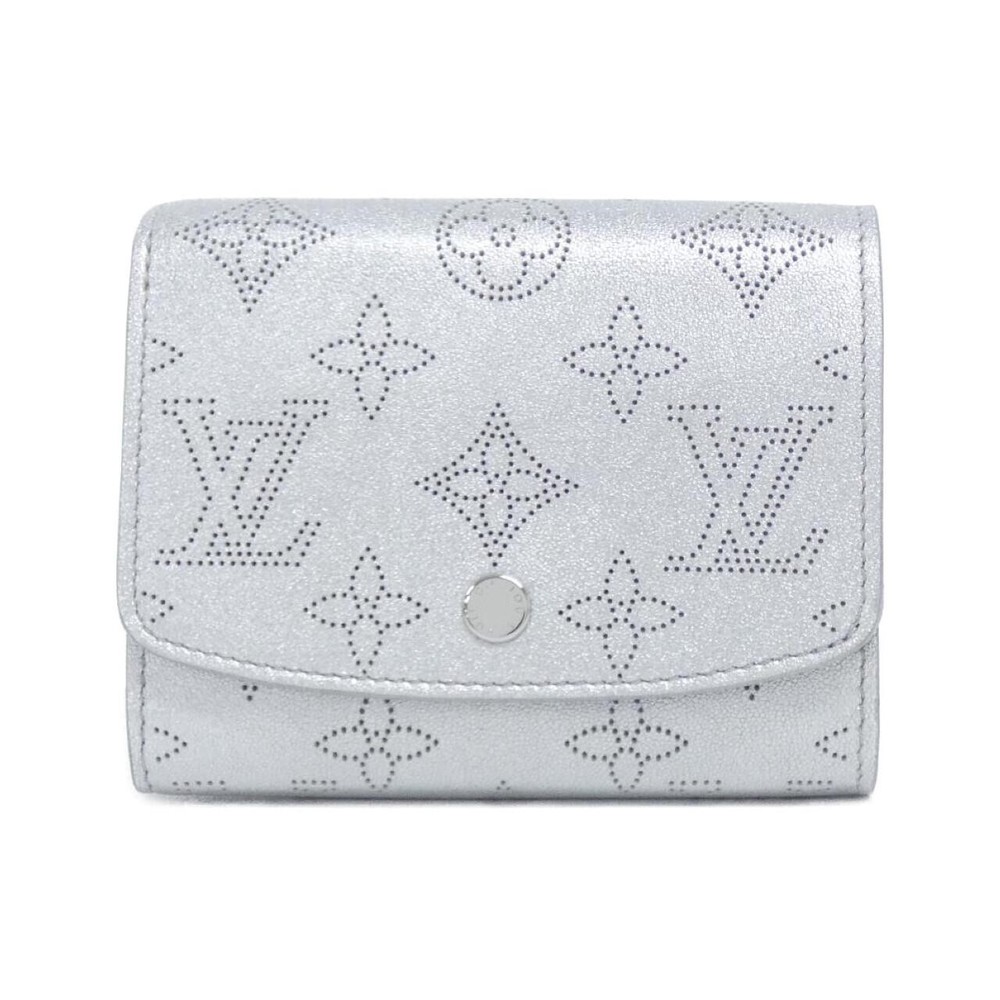 Authentic Louis Vuitton Mahina Portefeuille Iris Compact Wallet M26706 #230-...