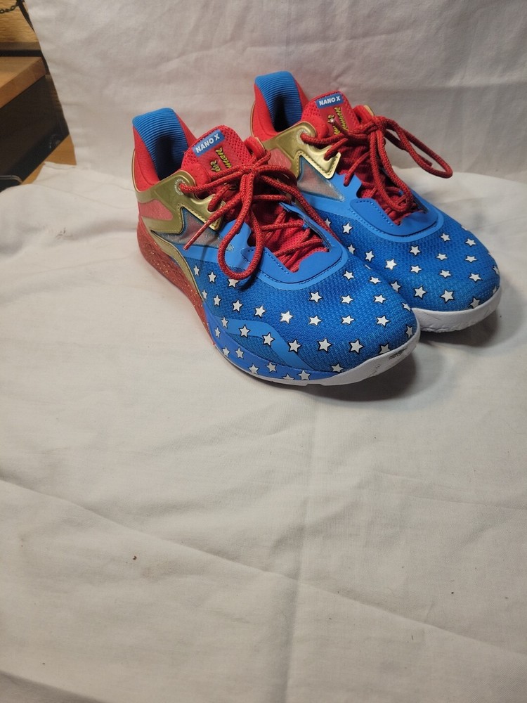 Reebok Nano X Wonder Woman Shoe ~ Limited Edition ~ Mens Size 6 1/2
