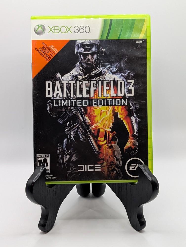 Battlefield 3 Limited Edition Microsoft Xbox 360 - Tested