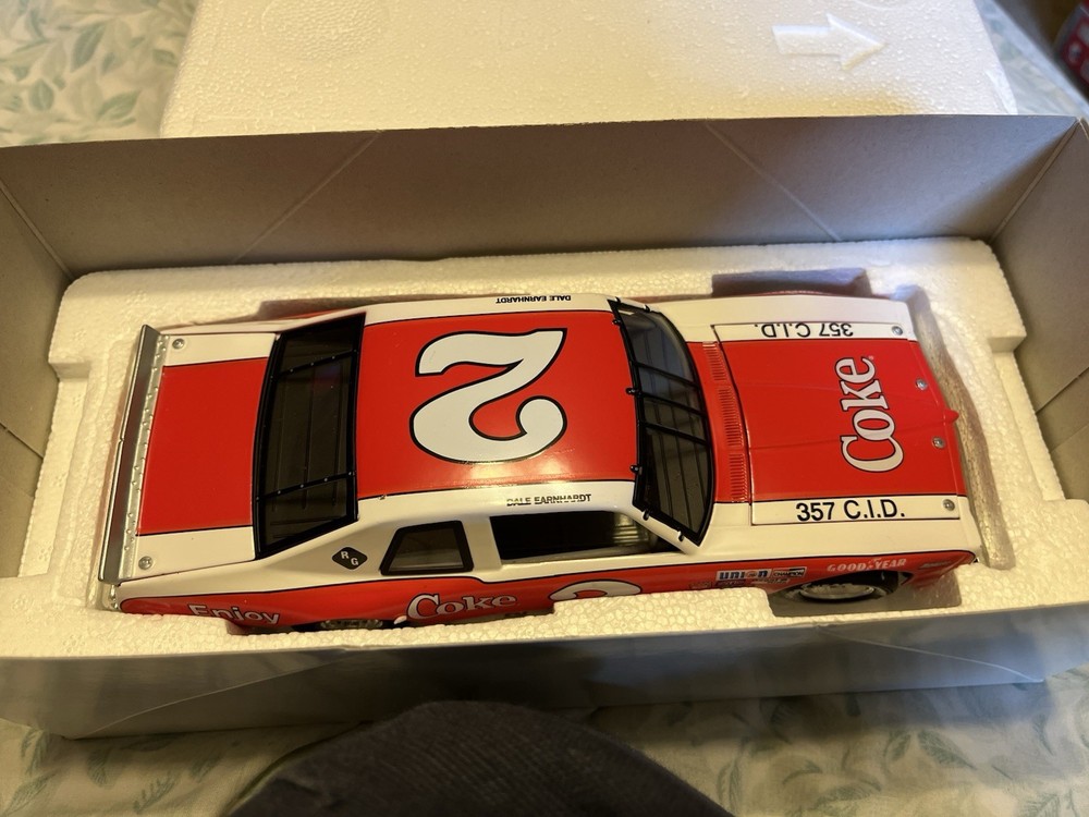 NASCAR Dale Earnhardt #2 Coke 1980 Pontiac Ventura  Action