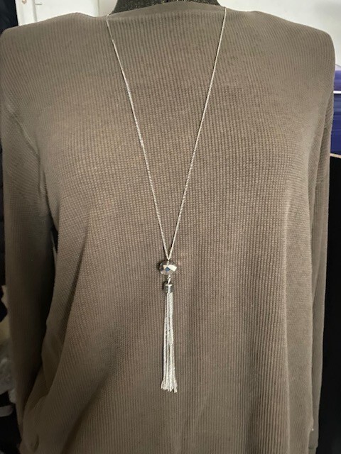 Paparazzi Socialite of the Season Silver Necklace W/Earrings