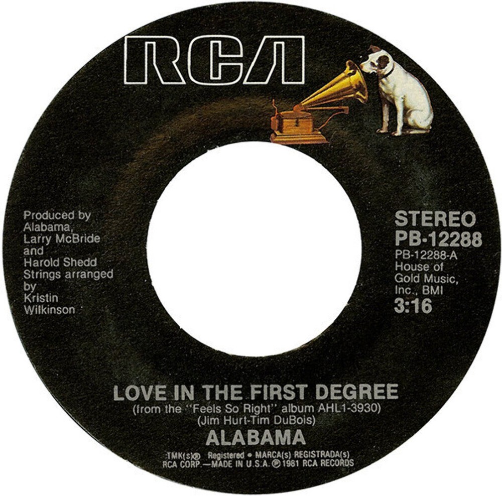 Alabama - Love In The First Degree (7