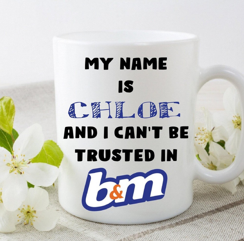 Novelty Mug Personalised Customised Birthday Christmas B And M Home Bargains