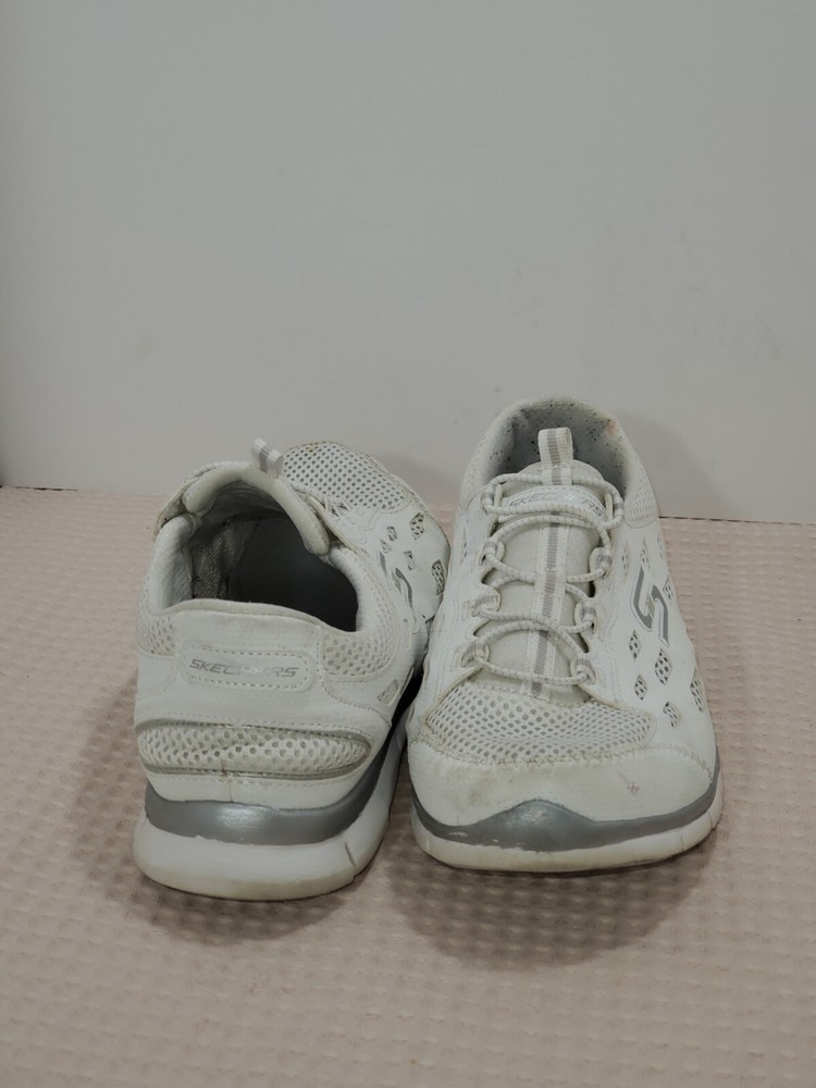 Skechers Spt Active Gratis Going Places Athletic Shoe Womens Size 10 22603 White