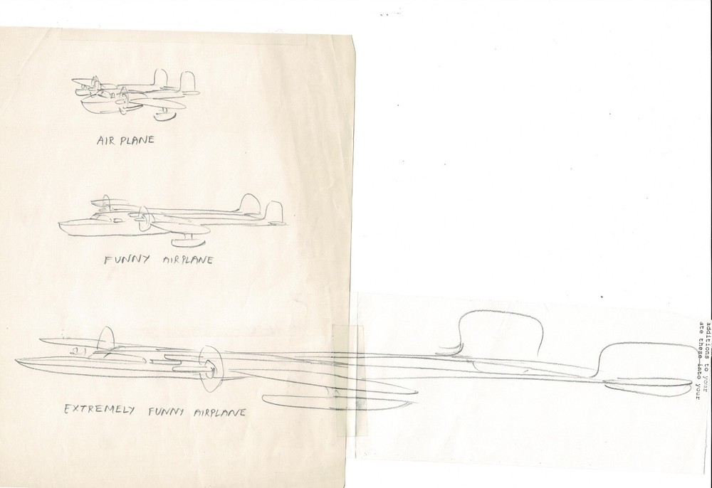 TALESPIN Disney Afternoon Animation Cartoon Drawing Sketch Animator Estate 118