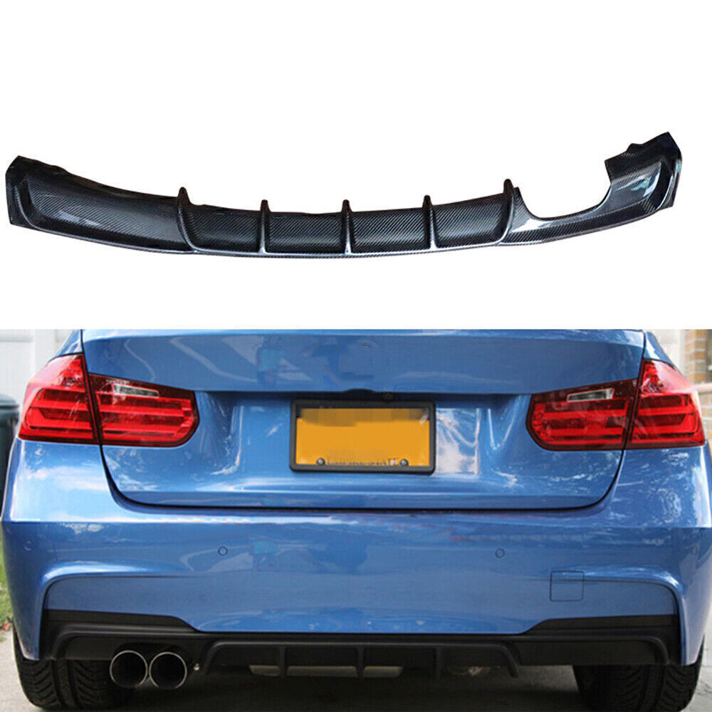 1PC Car Rear Bumper Diffuser Lip For 2012-2018 2015 2016 BMW 3 SERIES F30 F31