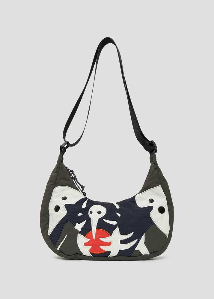 [Graniph] UNISEX Neon Genesis Evangelion Sachiel | Mini shoulder bag, black JP