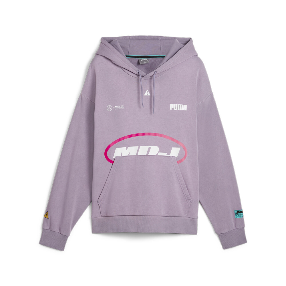 Puma Mapf1 X Mdj Graphic Purple Pullover Hoodie Mens Casual 62783704