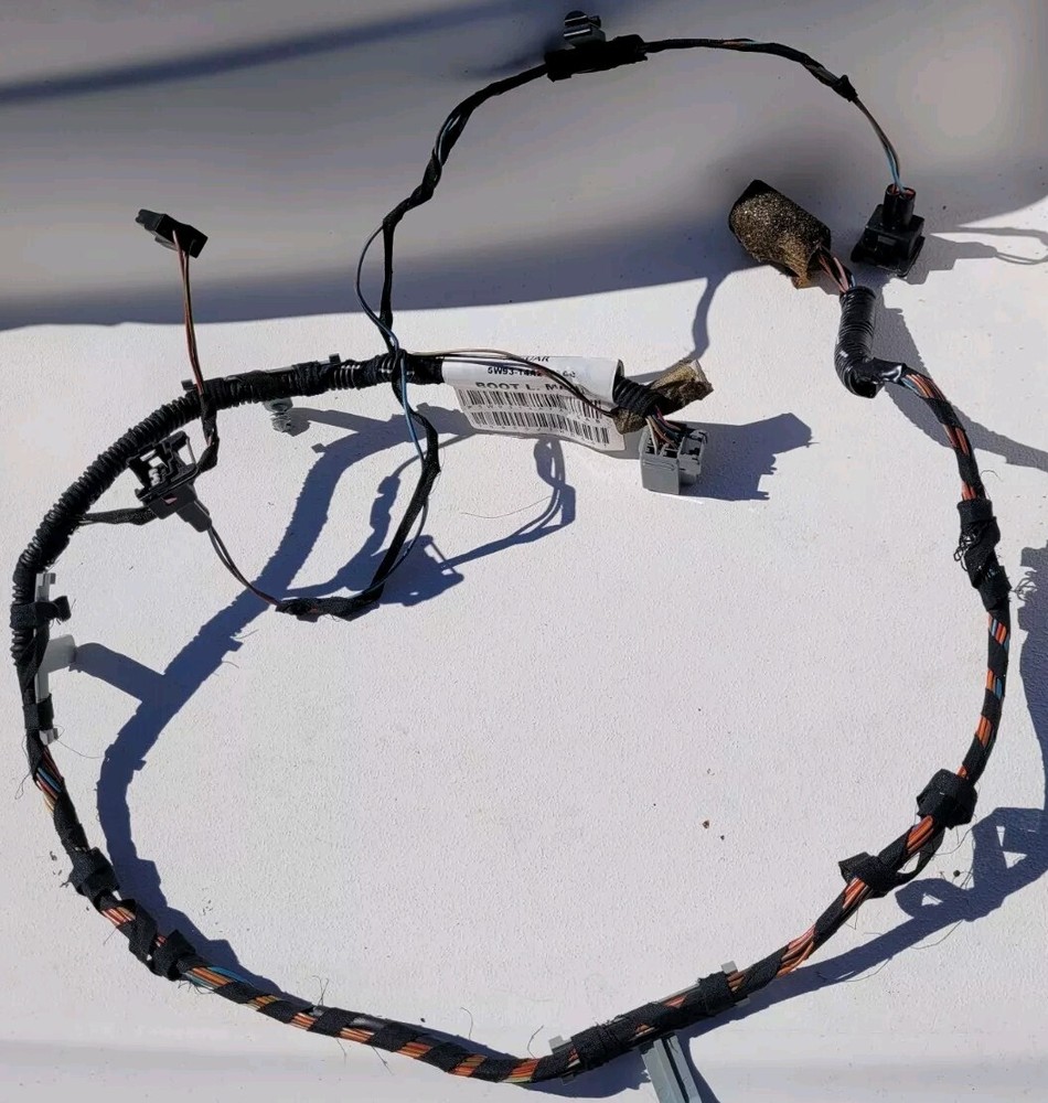 04-09 Jaguar XJ8 X350 X358 Rear Trunk Lid Boot Wire Harness 5W9314A227SAB OEM