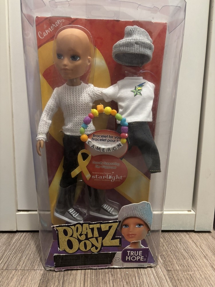 Bratz Boyz True Hope Cameron MGA Entertainment NRFB Cancer Research