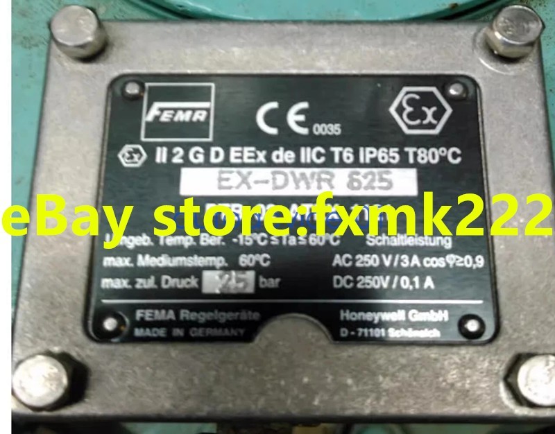 Honeywell FEMA switch sensor explosion-proof EX-DWR625 UPS or DHL fast delivery