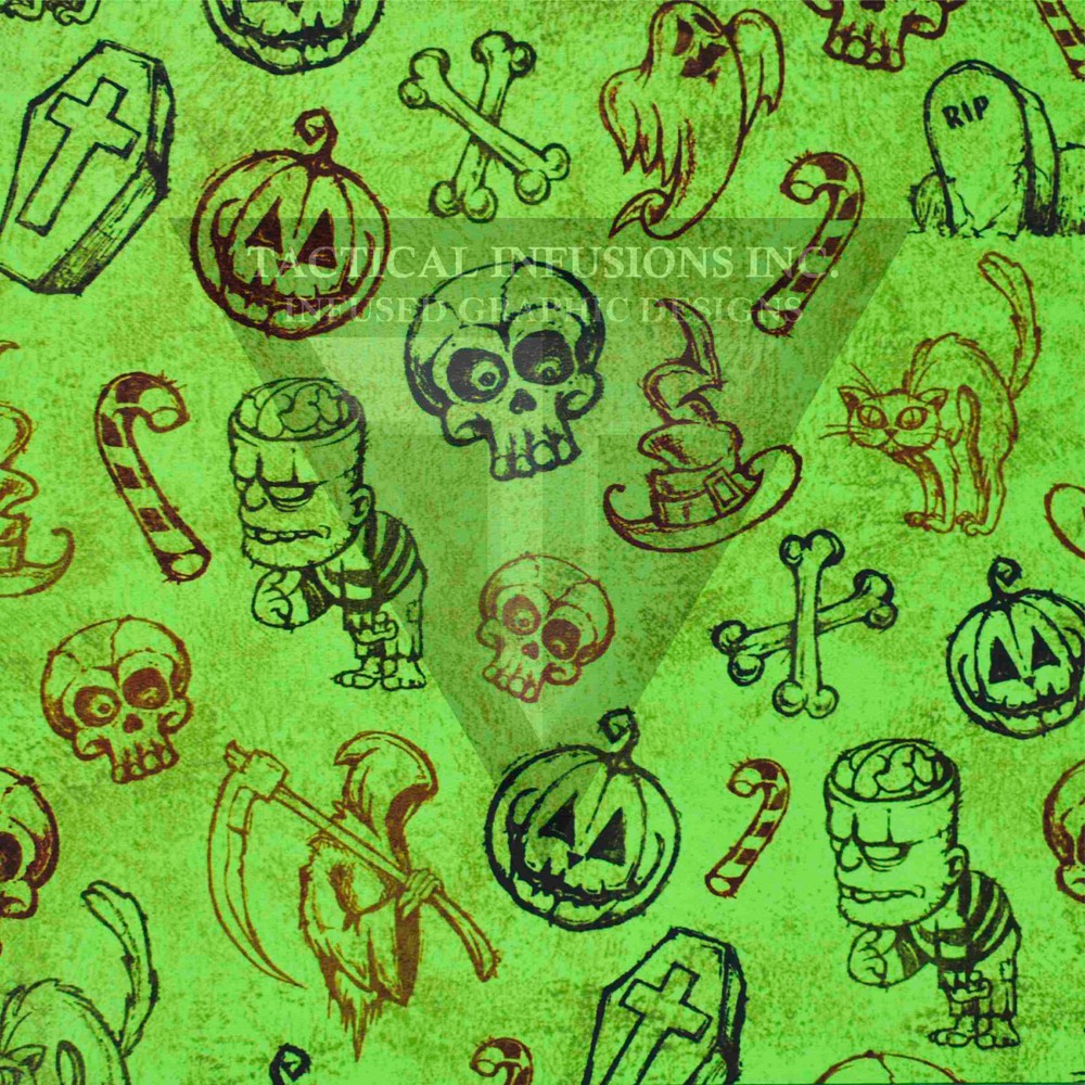 Halloween Kydex Sheet 11 7/8 x 7 7/8 Inches Single Sheet