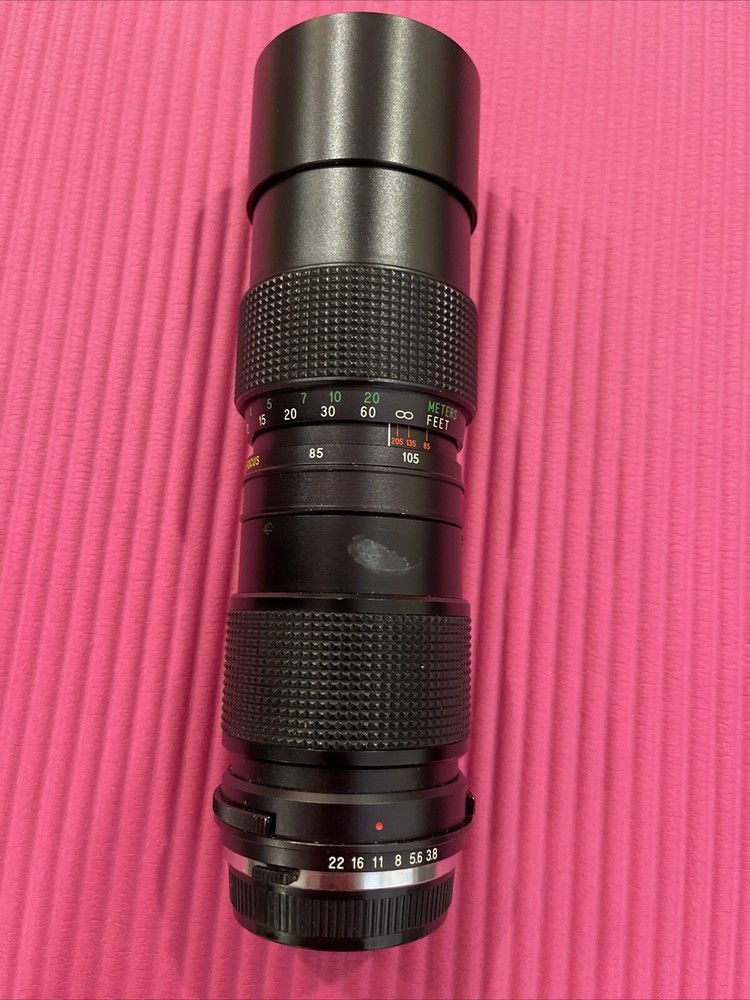 Vivitar MD Mt 85-205mm f/3.8 Lens