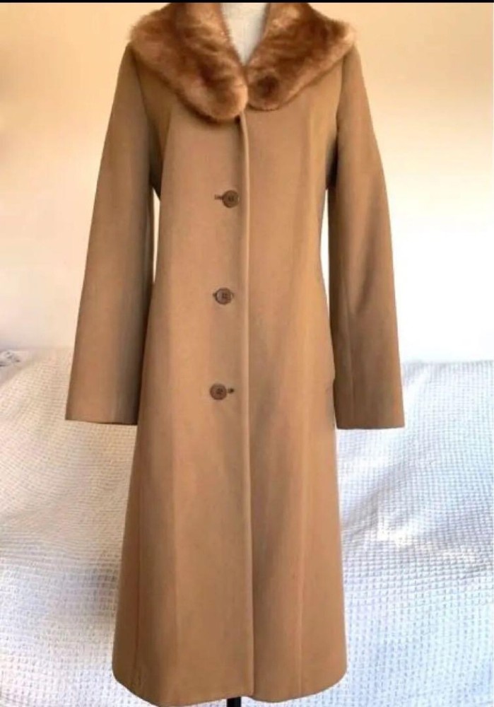 Burberry Long Coat Camel Woman from Japan