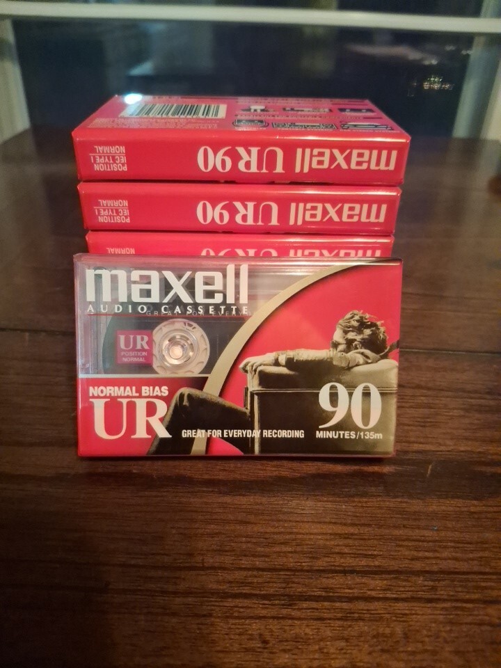 Maxwell Normal Bias Ur Cassette Tapes - 90 Mins Each - 7 Cassette Tapes