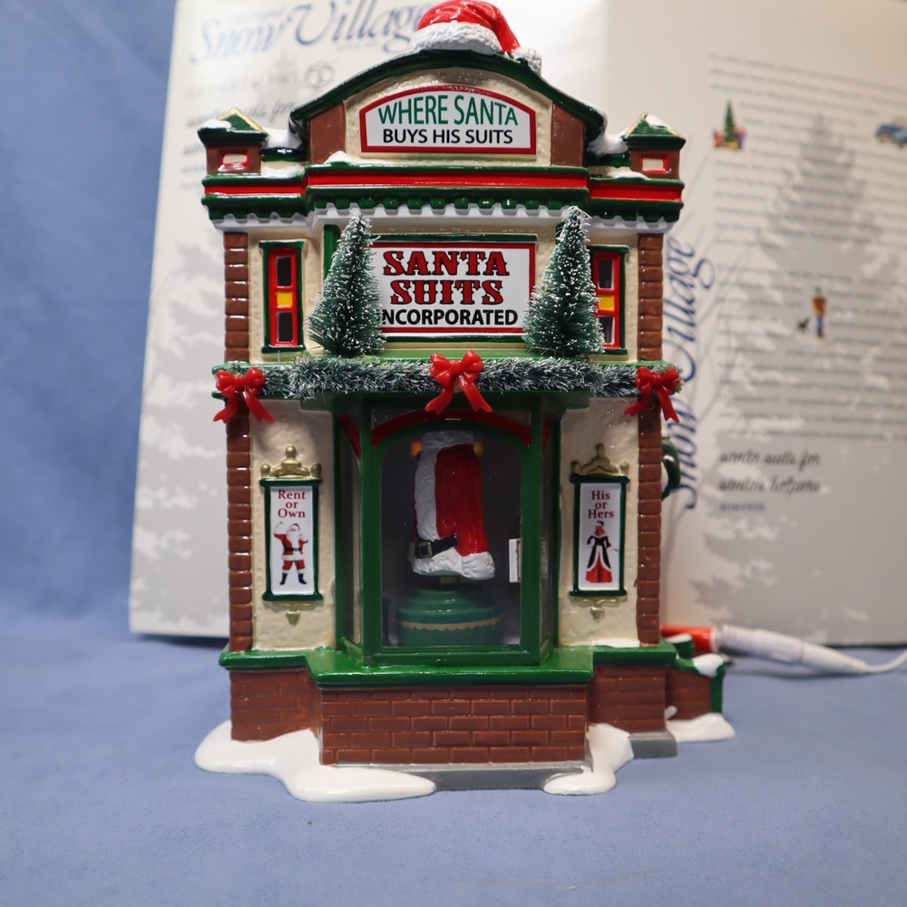 Department 56 Santa Suits For Santa's Helpers #4044858 Snow Village