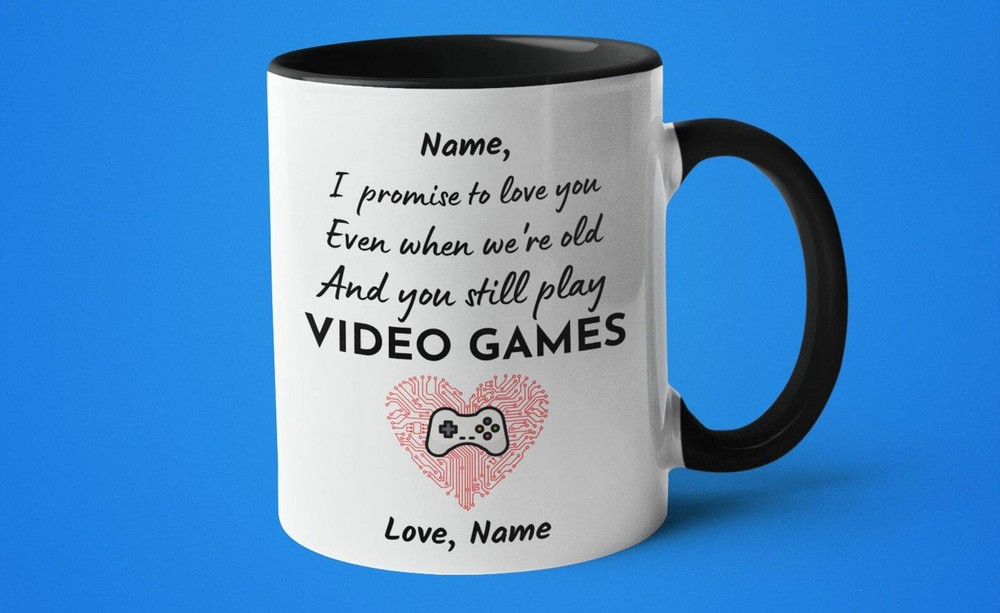 Personalized Funny Gamer Mothers Day/birthday Coffee Mug. Hilarious Custom I