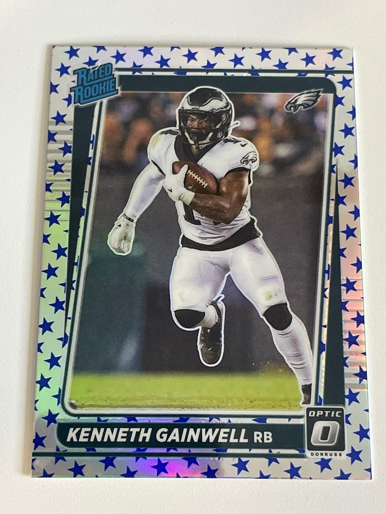 2021 Panini Donruss Optic - Rated Rookie Stars Prizm #239 Kenneth Gainwell (RC)