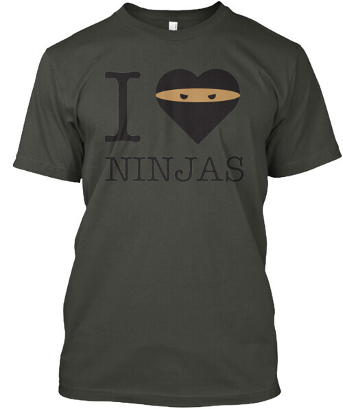Ninja Vs Pirate T-Shirt Made in the USA Size S to 5XL
