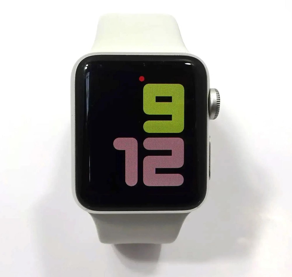 APPLE Watch Series 3 GPS 38MM Silver Aluminum Case A1858 Smartwatch