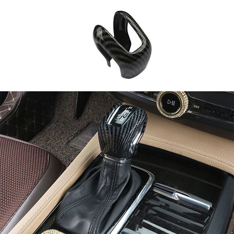 Volvo S90 2017-2020 Carbon Fiber Gear Shift Knob Cover Trim