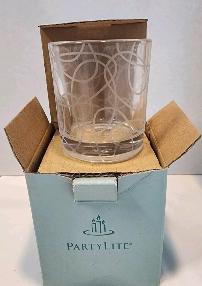 Party Lite Circles Votive Candle Holder P9232 New In Box