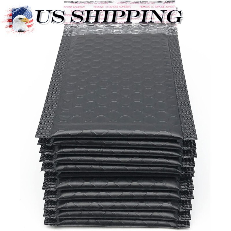 Bubble mail bag,small package mail transport bag Envelope bag self-sealing,black