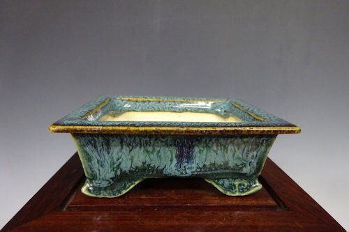 Shohin Sized Japanese Bonsai Tree Pot Made By Fuka 3.6