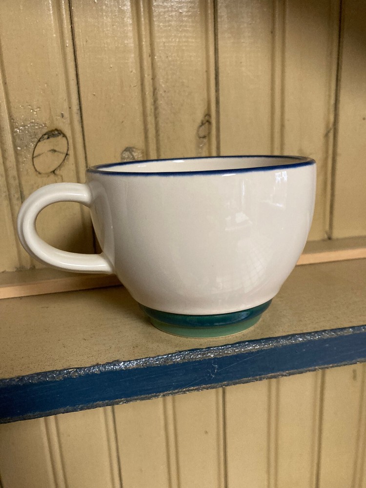 Pfaltzgraff Ocean Breeze Stoneware Teal Blue Coffee Tea Cup