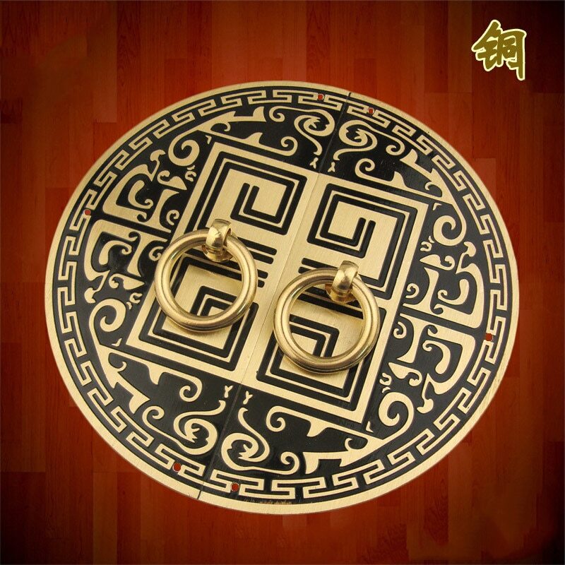 Upgrade with 2pcs Pure Copper Door Drawer Pulls Cabinet Knobs Furniture Hardware Essentials