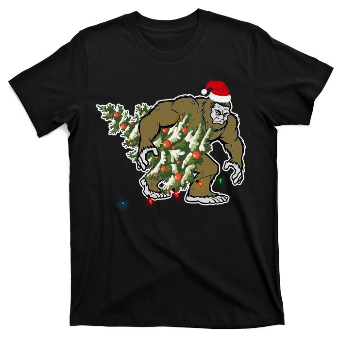 T-Shirt Bigfoot Stole Christmas T-Shirt Unisex