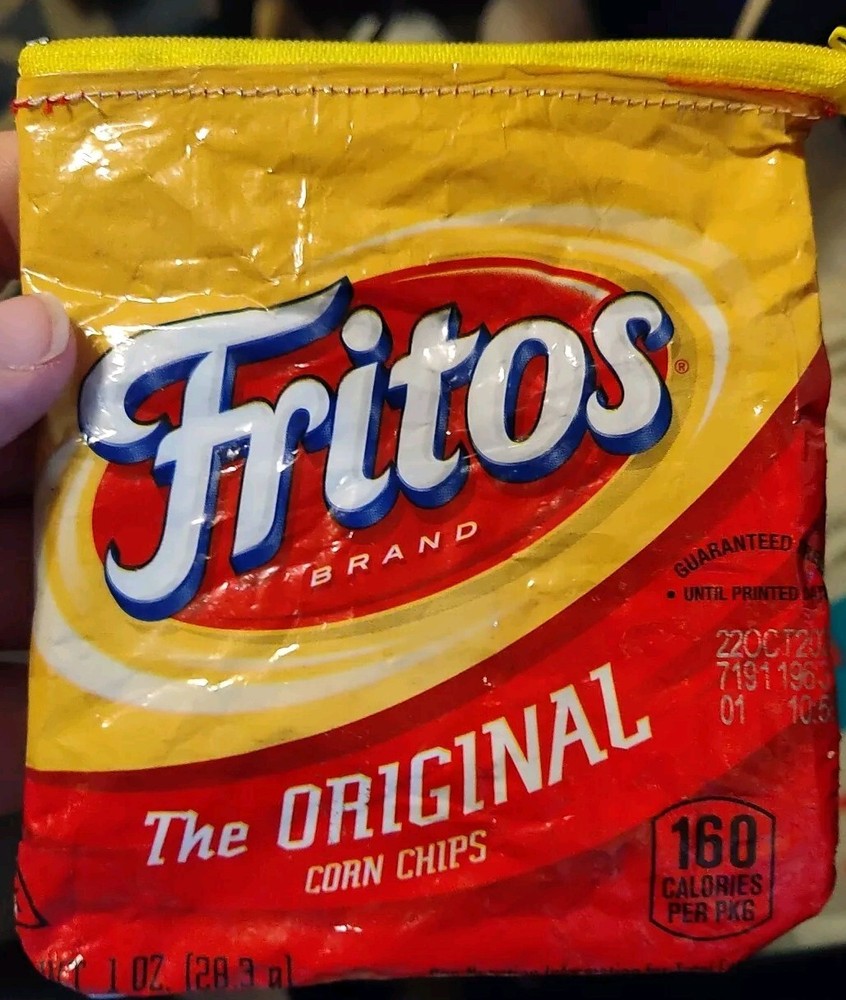 Fritos Coin Purse Handmade Recycled Chip Wrappers