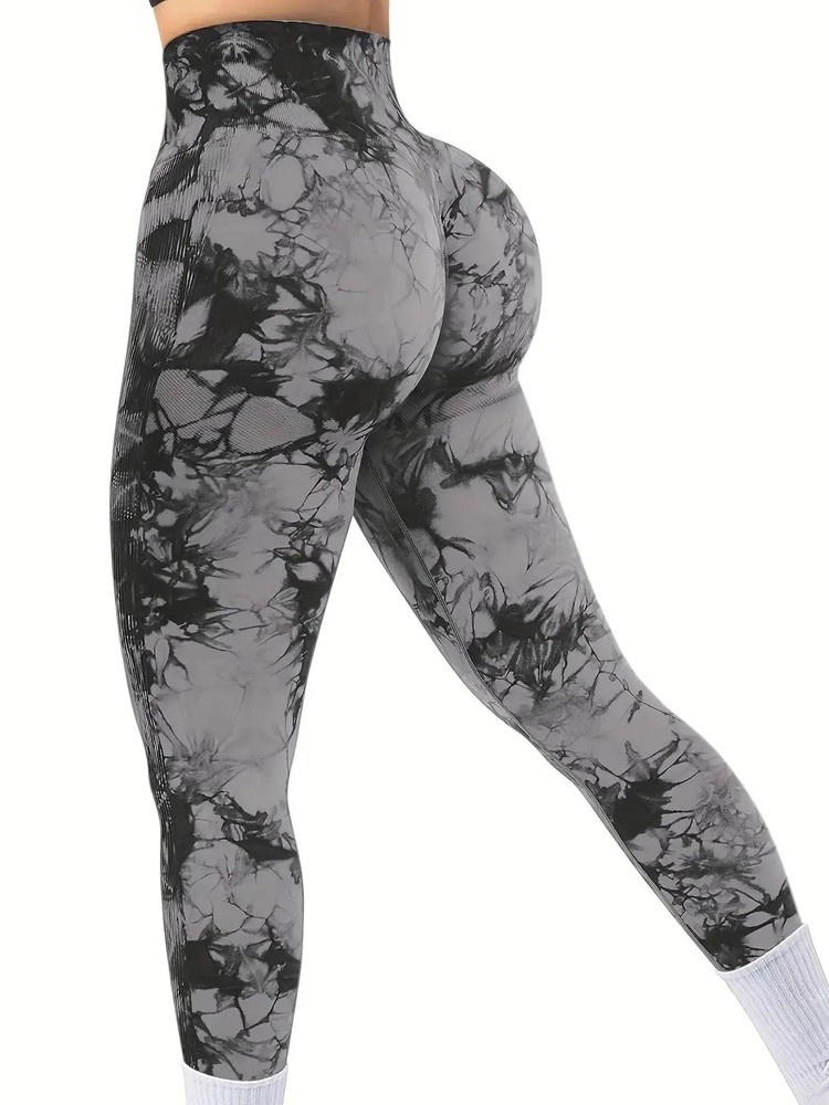 Tie Dye Leggings Womens Cosmic High Waist Yoga Pants
