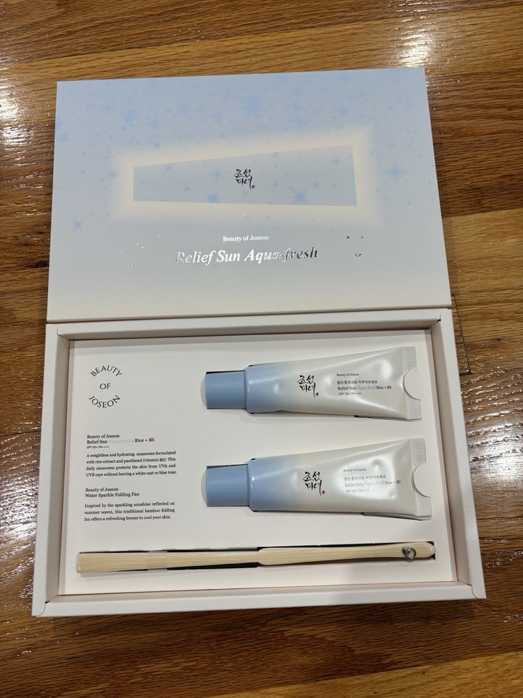 Beauty of Joseon Relief Sun Aqua-fresh Sunscreen Set SPF 50+ PA++++ Hydrating