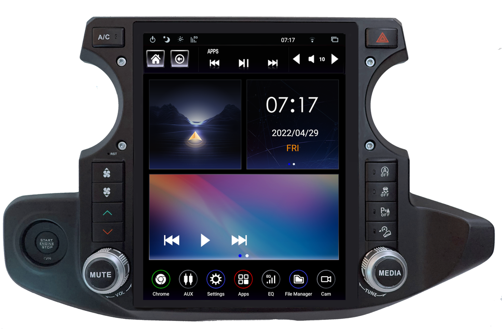 Linkswell - 2018-UP Jeep Wrangler JL / Gladiator JT Generation 5 T-Style Radio -