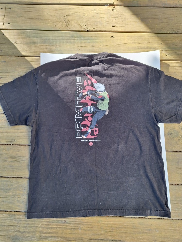 Primitive X Naruto Kakashi Shirt Men's XL 2007 Shippuden