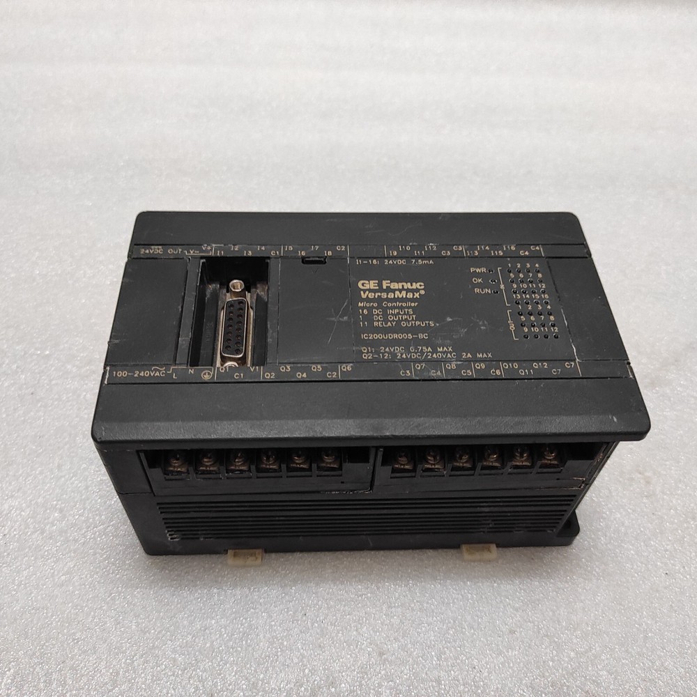 GE FANUC VERSA MAX IC200UDR005-BC MICRO CONTROLLER