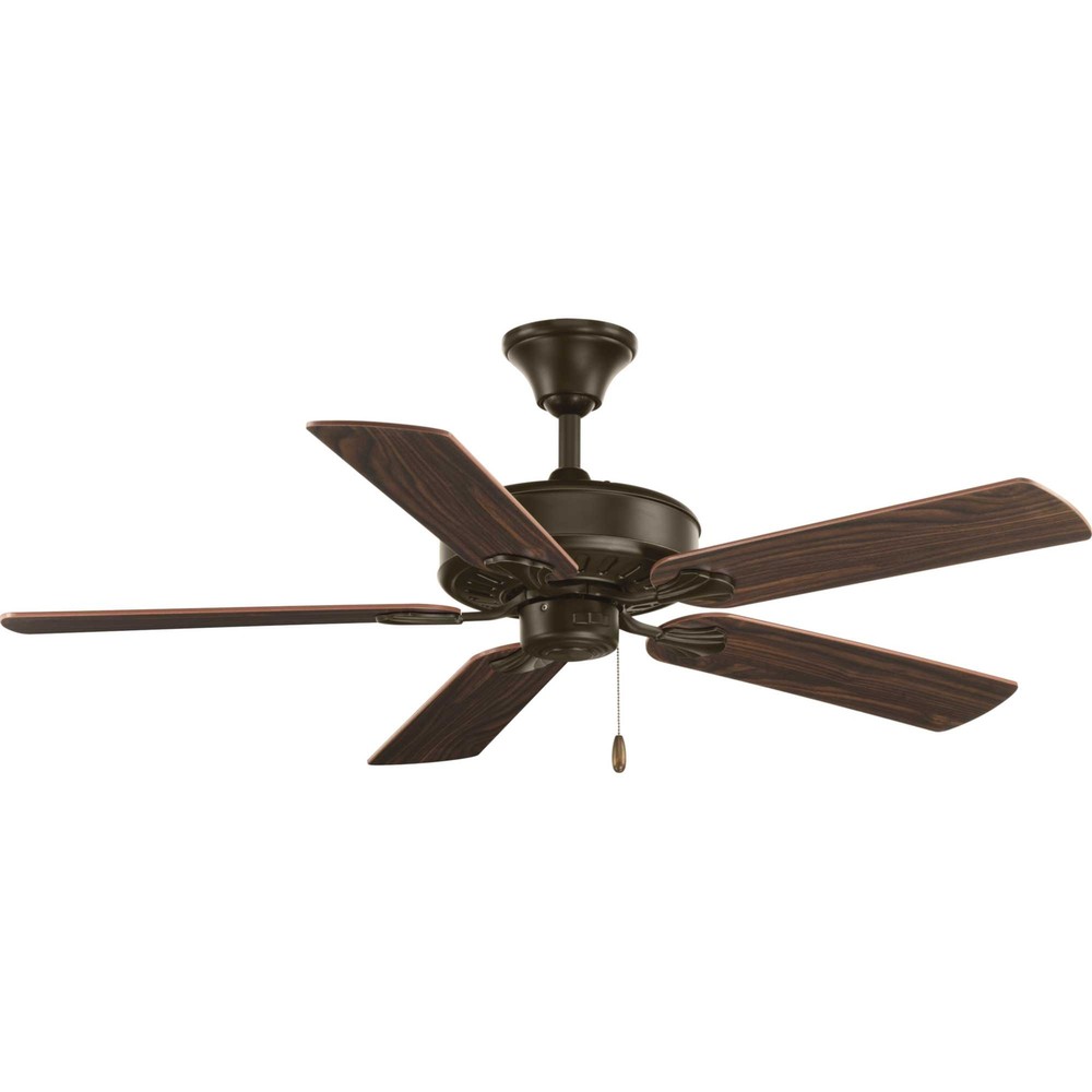 Progress Lighting P2503 Bronze Air Pro 5 Blade Hanging Ceiling Fan