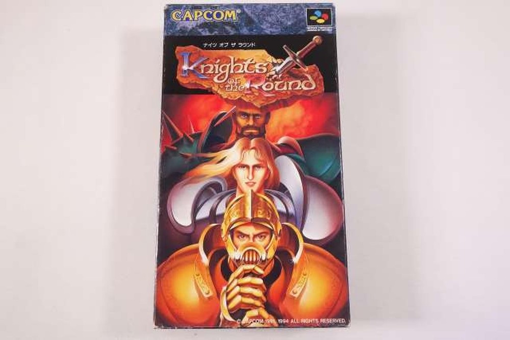 CAPCOM Knights of the Round Super Famicom game