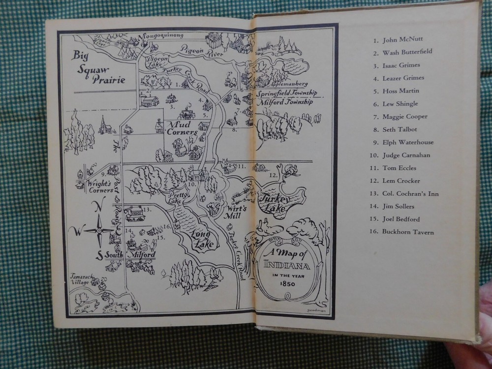 Vintage Book The Salt and the Savor LaGrange County Indiana Historical Fiction