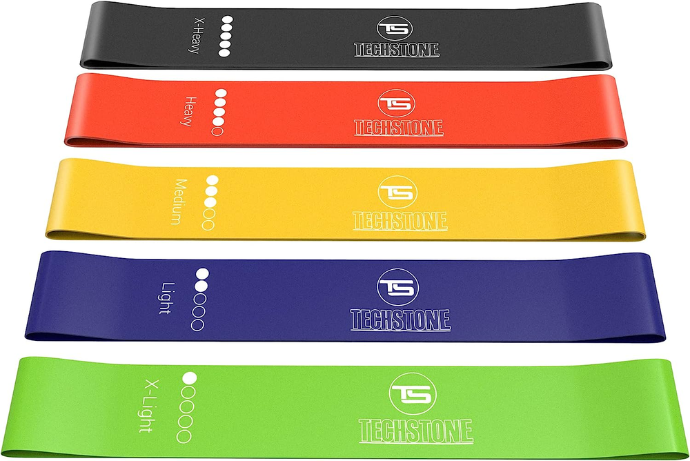 5-Level Resistance Bands Set for Men and Women with Elastic Exercise Bands