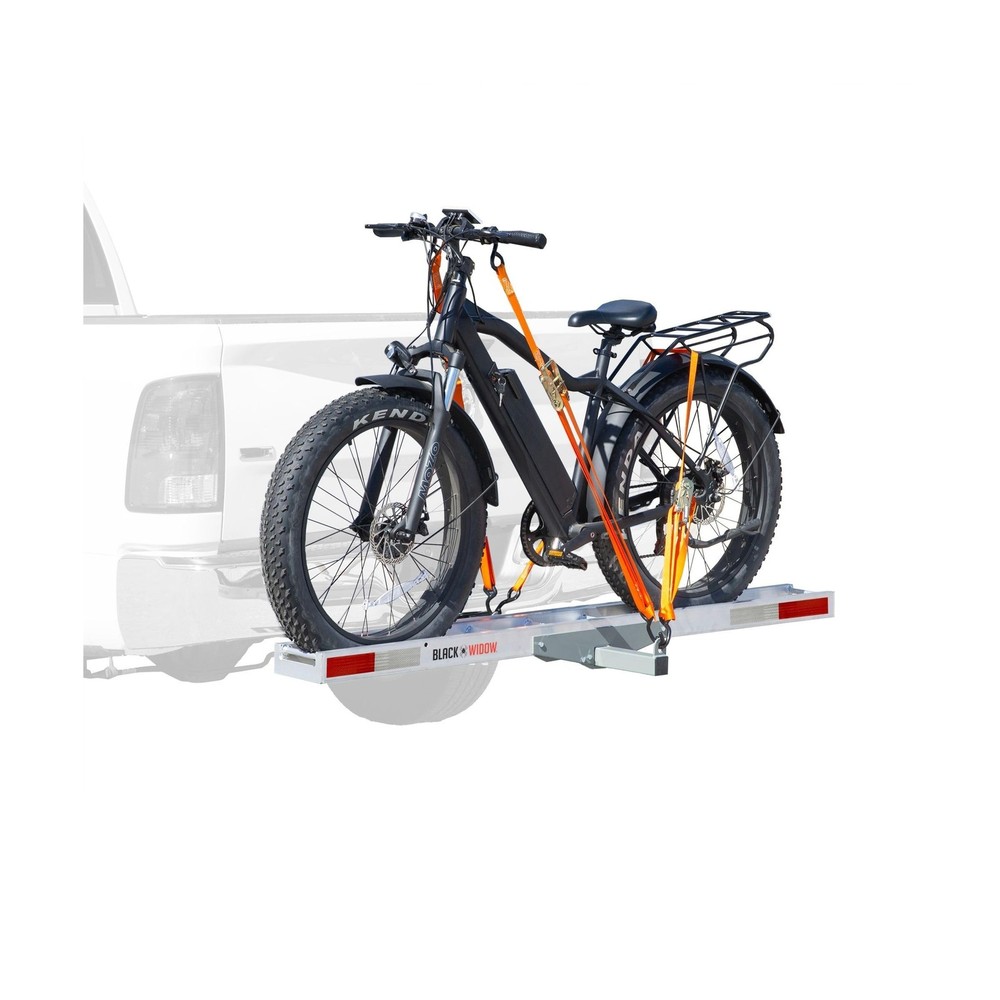 Black Widow eBike Fat Tire Rack Roll-On Roll-Off Ramp 400 lb Capacity
