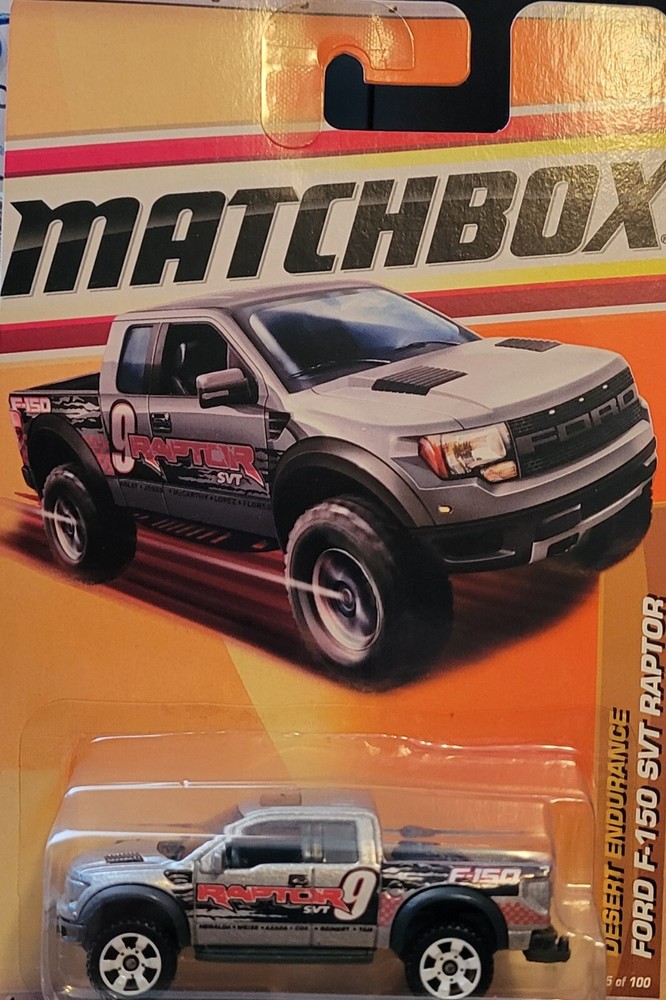 MATCHBOX DESERT ENDURANCE FORD F-150 SVT RAPTOR