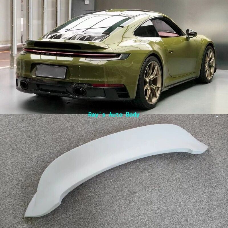 Porsche 911 992 Carrera GTS FRP GT Style Rear Trunk Spoiler Unpainted