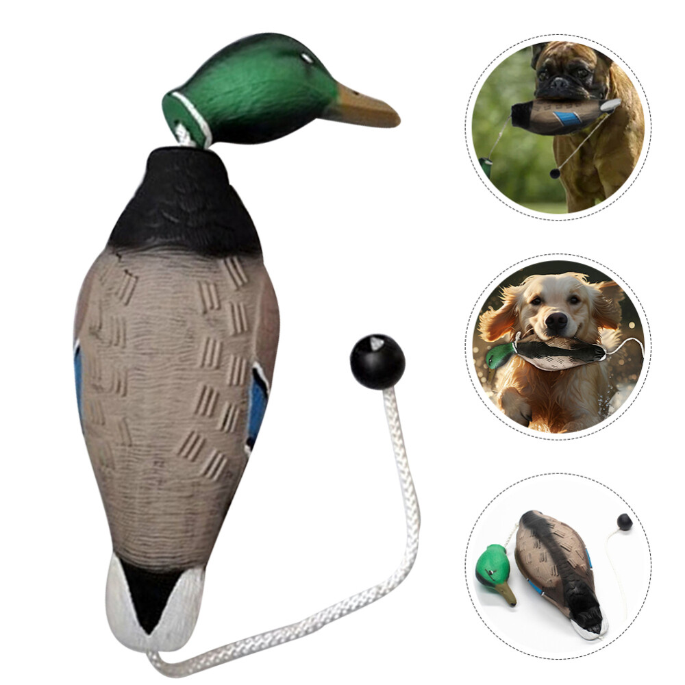 Stuffed Duck Toy  Dogs Pet Teeth Grinding Toy Throwing Dog Training Toy