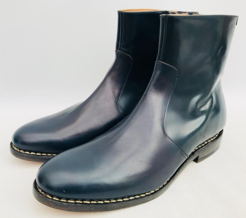 MAISON MARGIELA Leather Chelsea Ankle Boots UK9 EU43 US10 New