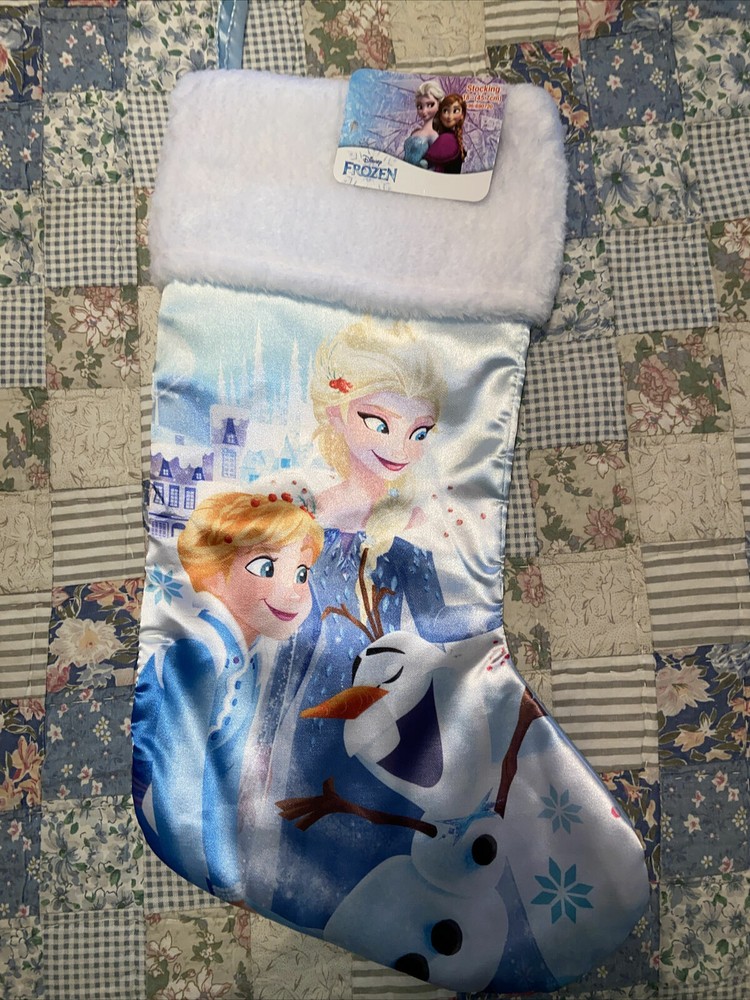 SALE  Christmas HOLIDAY Stocking-FROZEN ELSA  ANNA 8 