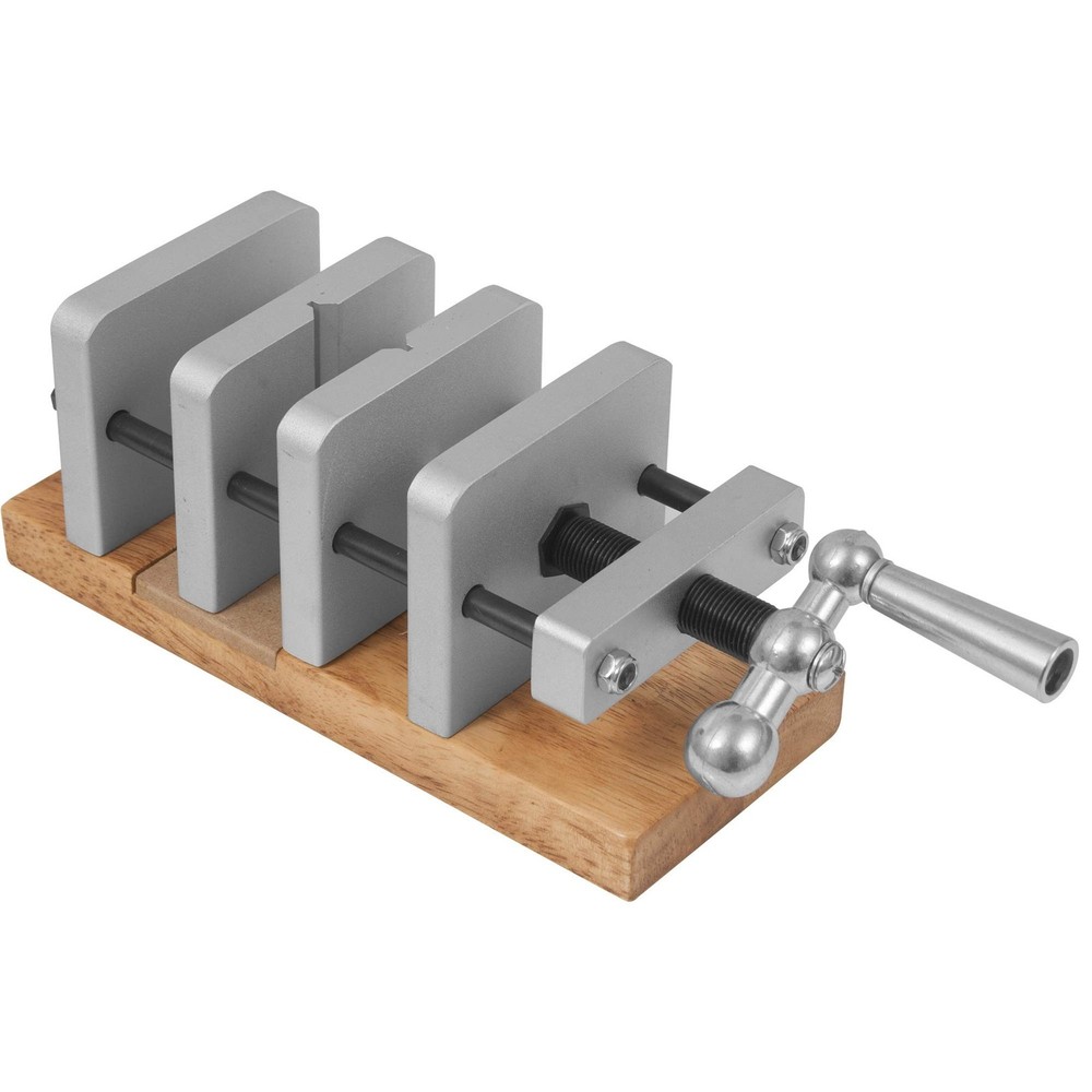 Pen Blank Centering Vise for Drilling Center Holes in Pen Blanks Using a Dril...